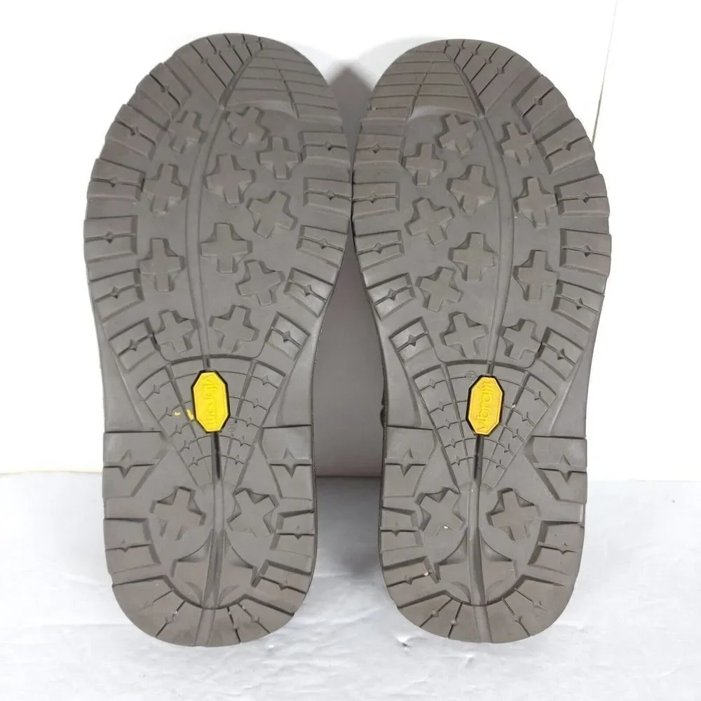 Chaco Men's Zoggonit Vibram Nurl US 8,5 Brown Leather Clog Sneaker Shoes_12